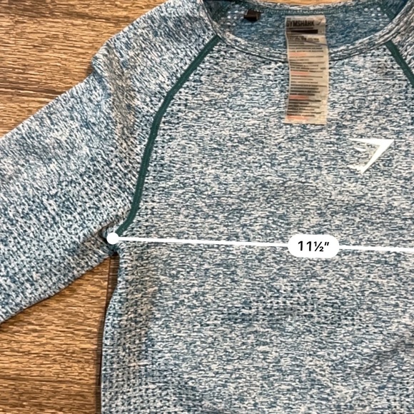 EUC Gymshark Seamless Long Sleeve Crop Top XS - Picture 3 of 9